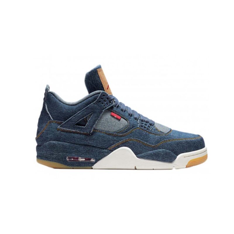 Jordan 4 Retro Levi’s Denim (Tag with Levi’s Logo) - Image 2