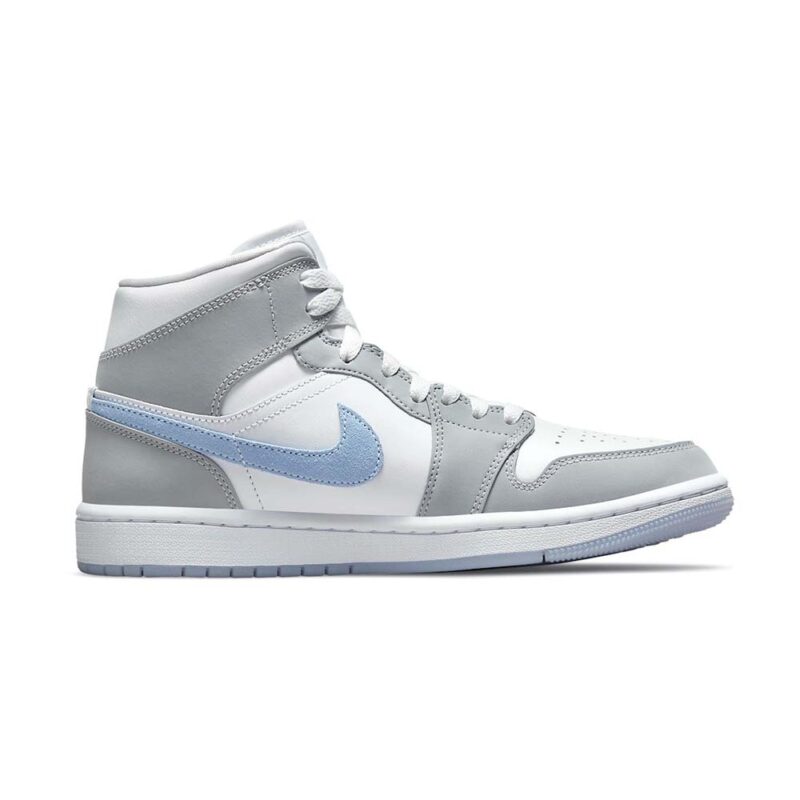 Air Jordan 1 Mid WMNS “Wolf Grey Aluminum” - Image 3