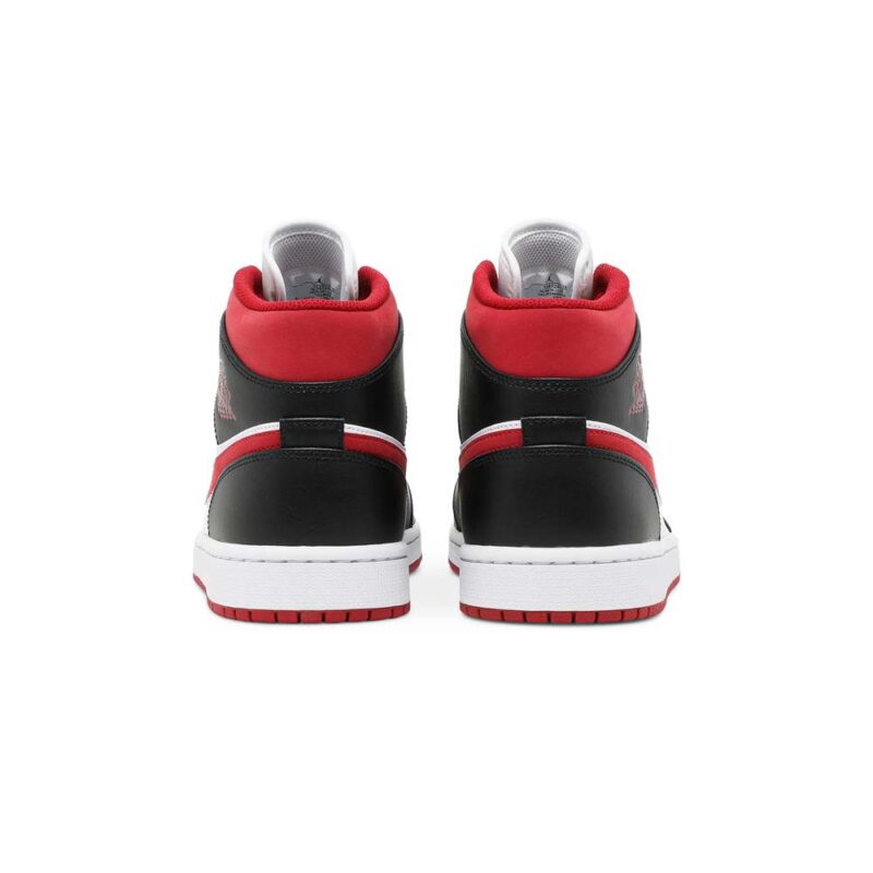 Jordan 1 Mid Gym Red Black White - Image 3