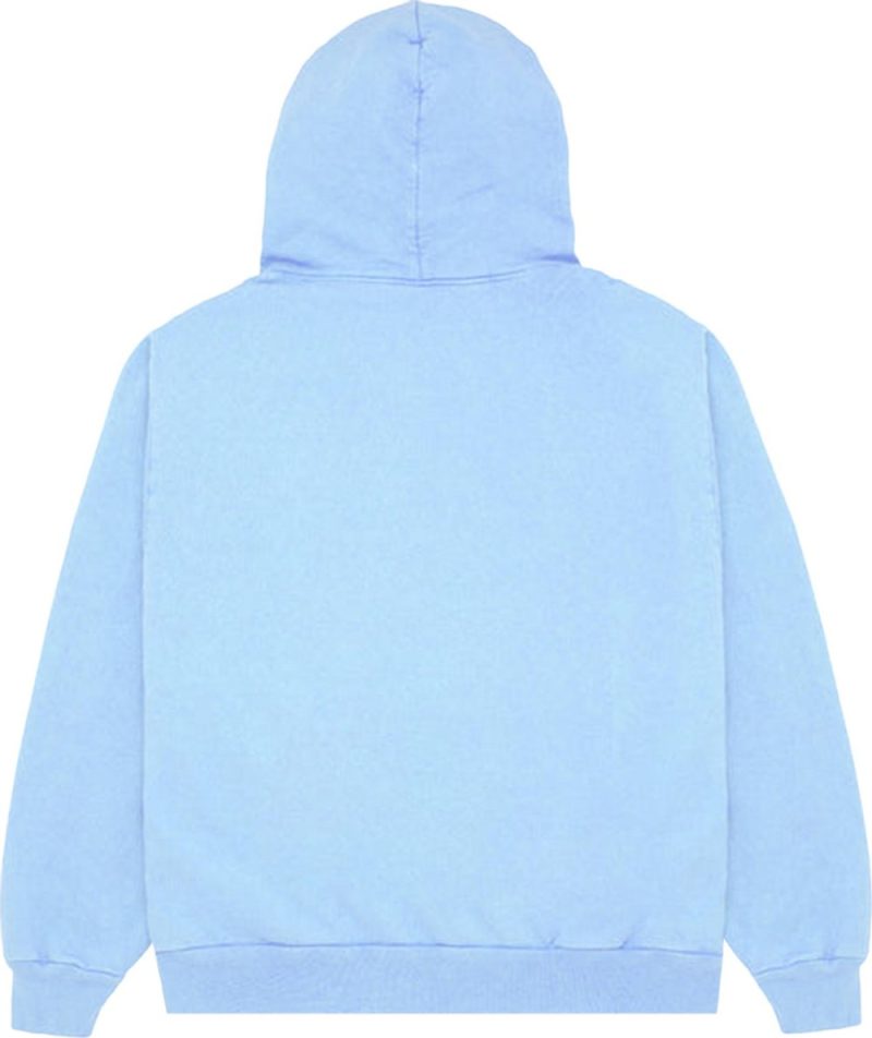 Sp5der Web Hoodie Sky Blue - Image 2