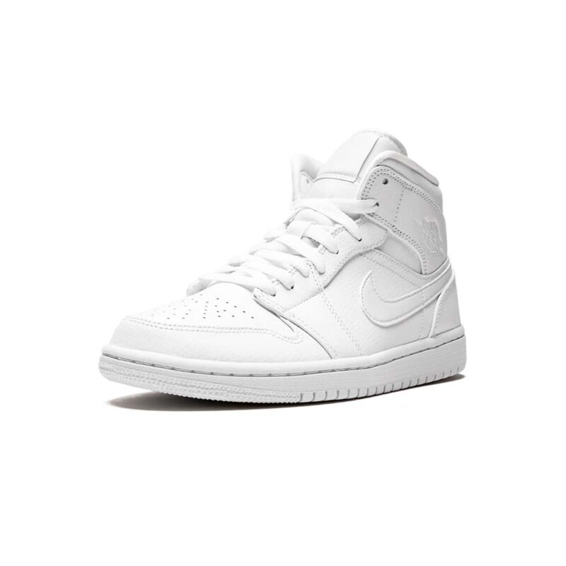 Air Jordan 1 Mid “Triple White” - Image 4