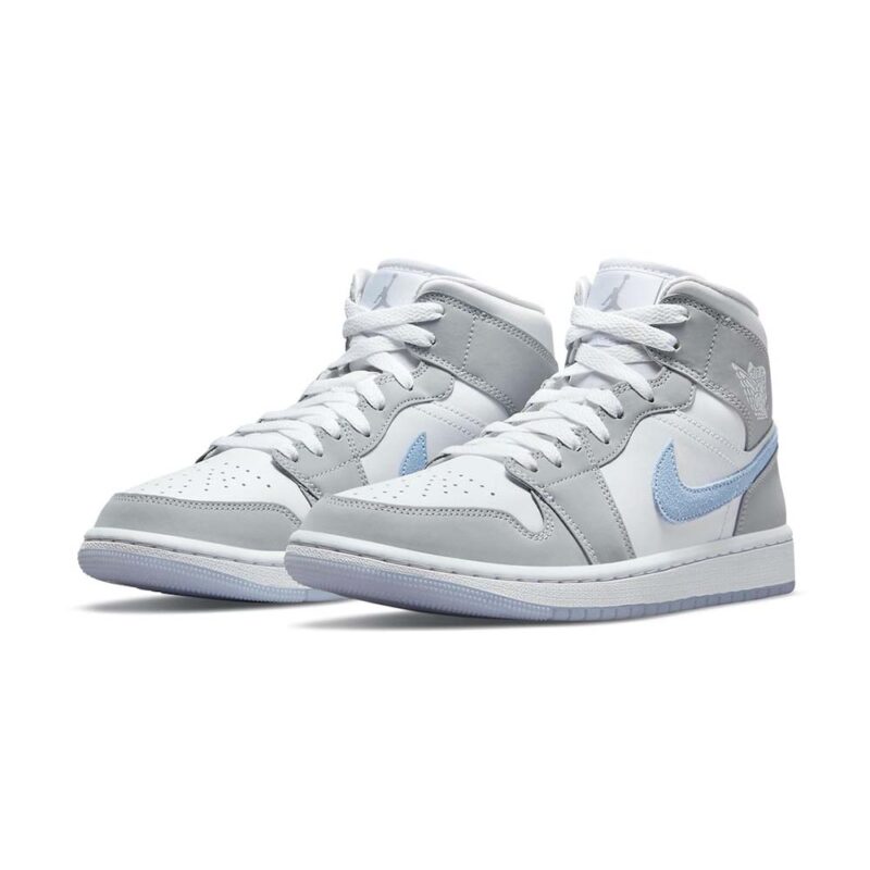 Air Jordan 1 Mid WMNS “Wolf Grey Aluminum” - Image 2