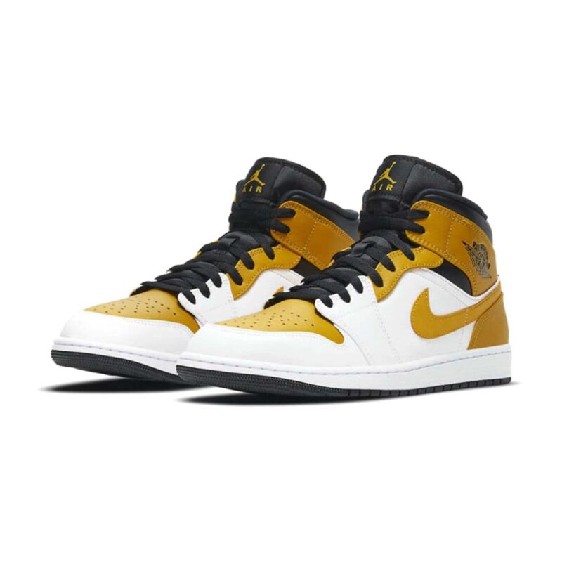 Air Jordan 1 Mid ‘University Gold’ - Image 2