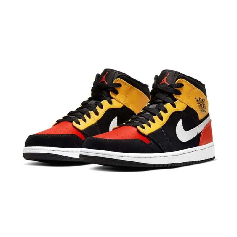 AIR JORDAN 1 MID SE  Amarillo Orange - Image 2