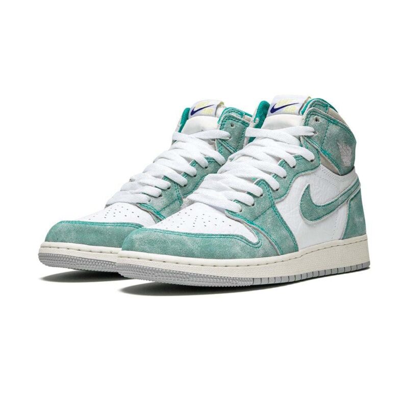 Youth Air Jordan 1 Retro High OG GS “Turbo Green” - Image 2