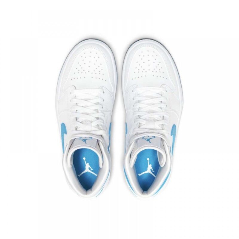 AIR JORDAN 1 MID WMNS  UNC - Image 3