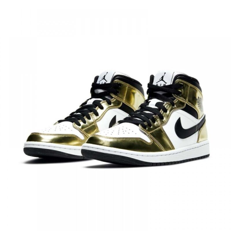 AIR JORDAN 1 MID SE ‘METALLIC GOLD’ - Image 2