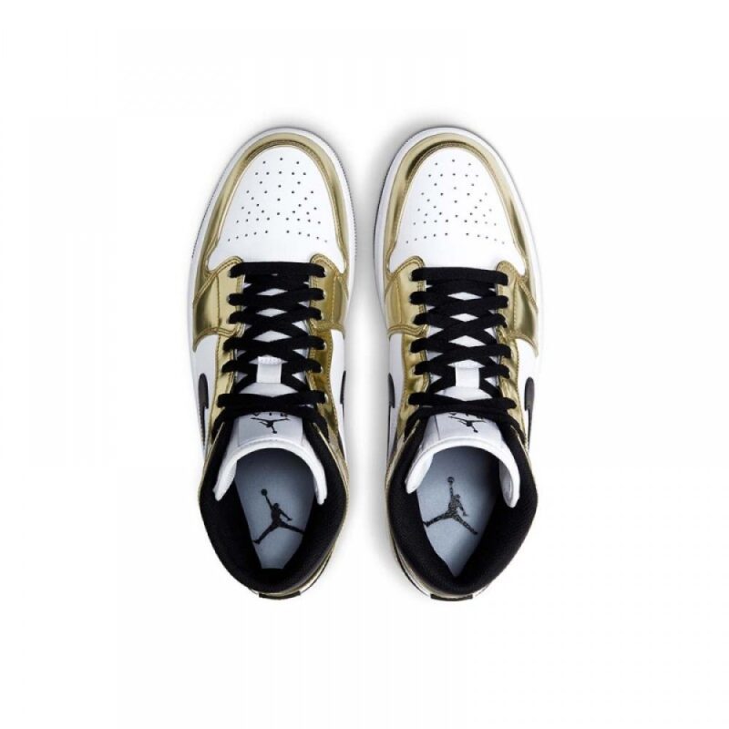 AIR JORDAN 1 MID SE ‘METALLIC GOLD’ - Image 3