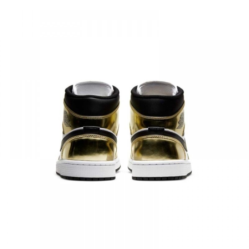 AIR JORDAN 1 MID SE ‘METALLIC GOLD’ - Image 4