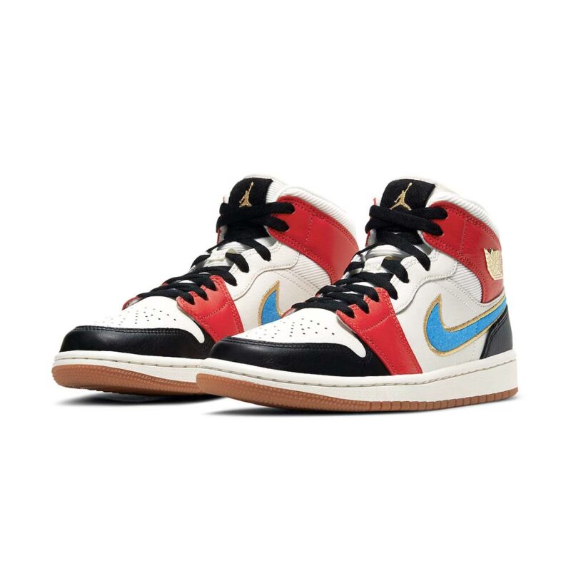 WMNS Air Jordan 1 Mid “Familia” DC1426 100 - Image 2