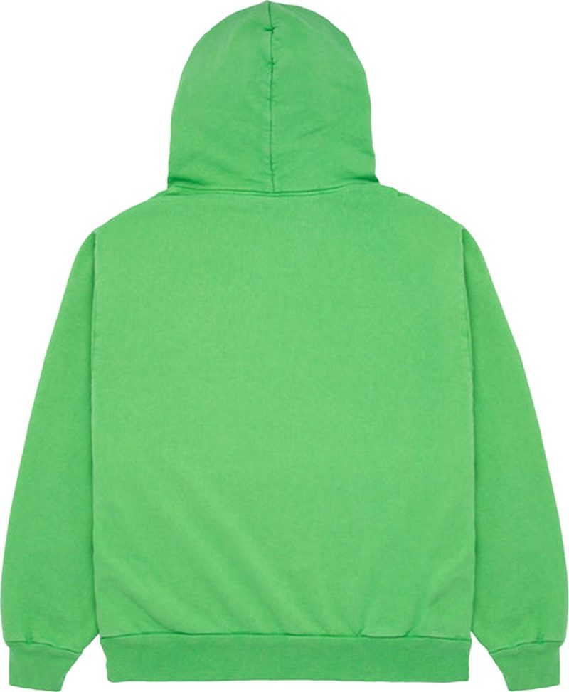 Sp5der Web Hoodie Slime Green - Image 2