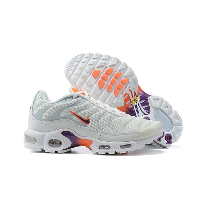 Air Max Plus TN White Orange Purple - Image 4