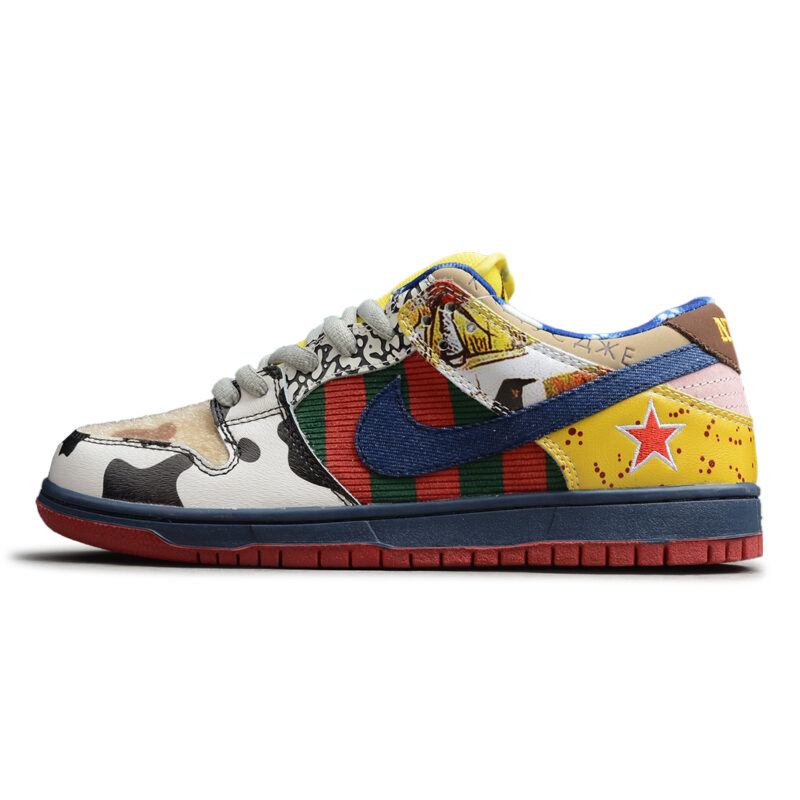 Nike SB Dunk Low Pro IW What the Dunk Multi-Color