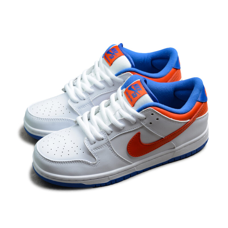 Nike SB Dunk Low Pro White Royal Red - Image 3