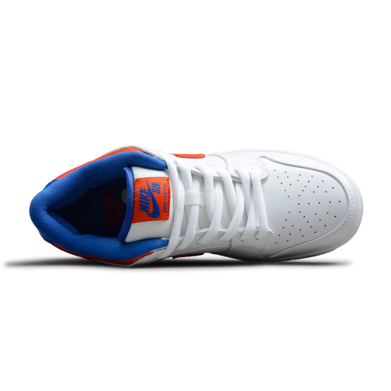 Nike SB Dunk Low Pro White Royal Red - Image 4