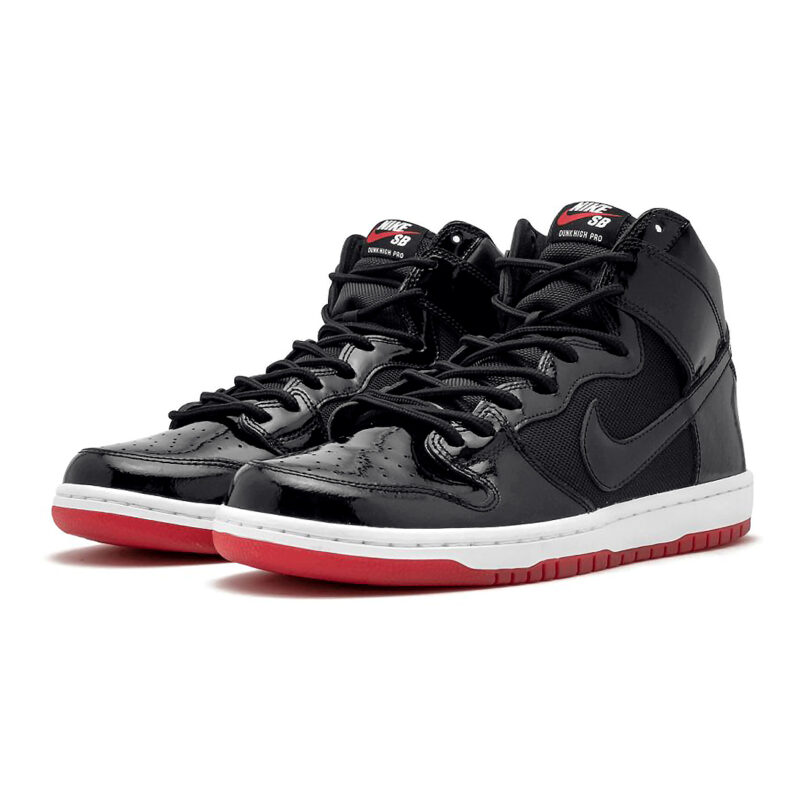 NIKE SB ZOOM DUNK HIGH TRD QS Bred - Image 3