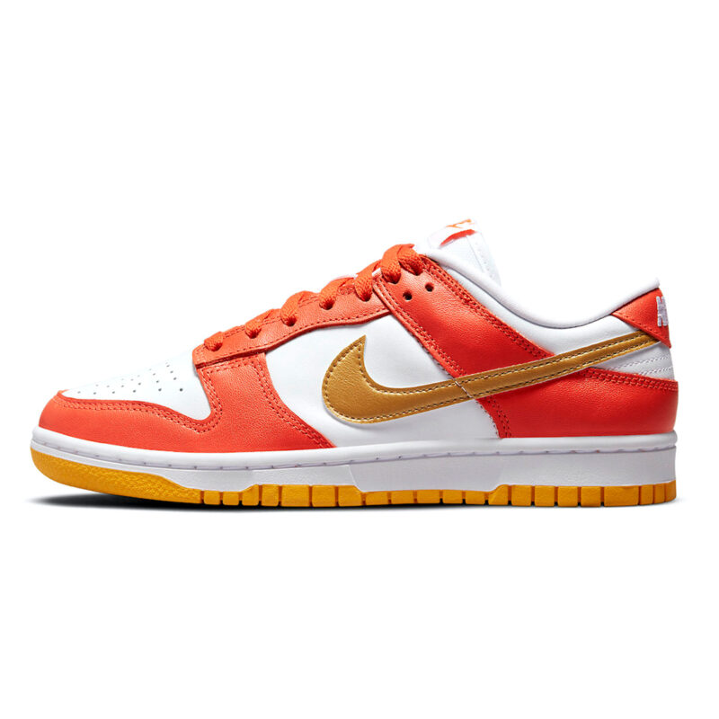 Nike women s Dunk Low Orange University Gold