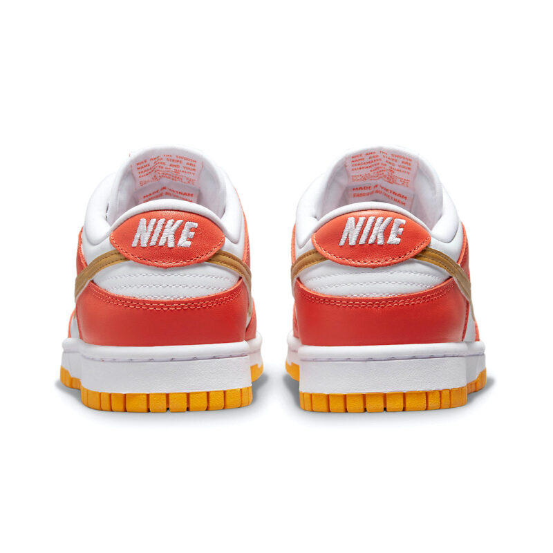 Nike women s Dunk Low Orange University Gold - Image 5