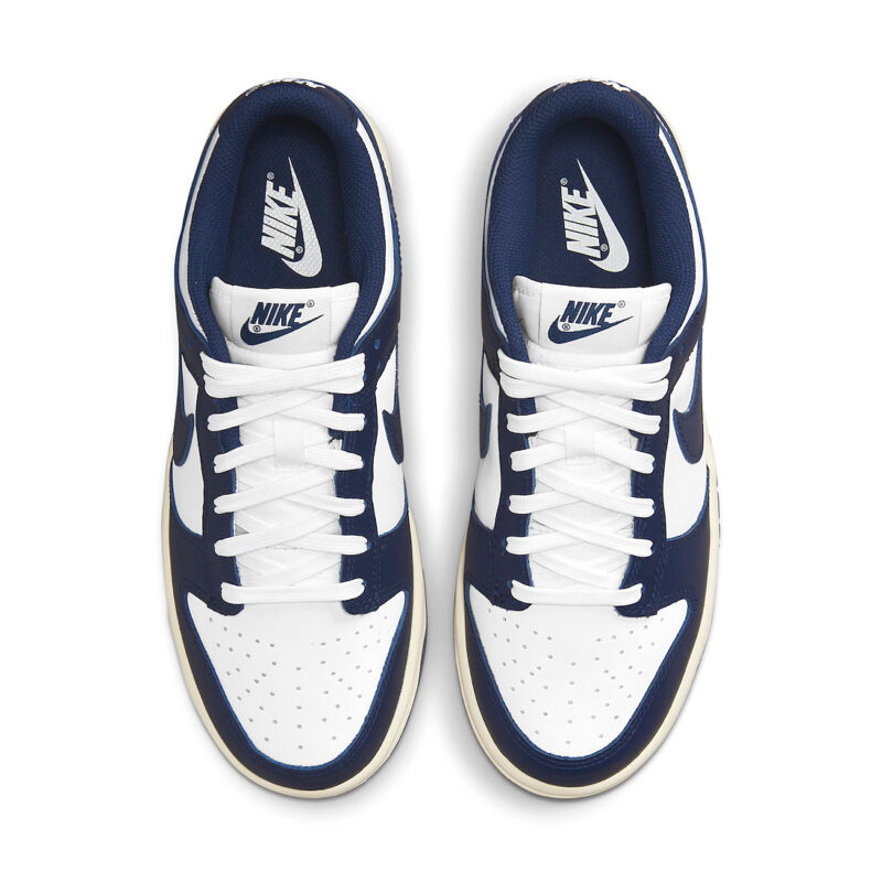 Nike Dunk Low Vintage Navy - Image 4