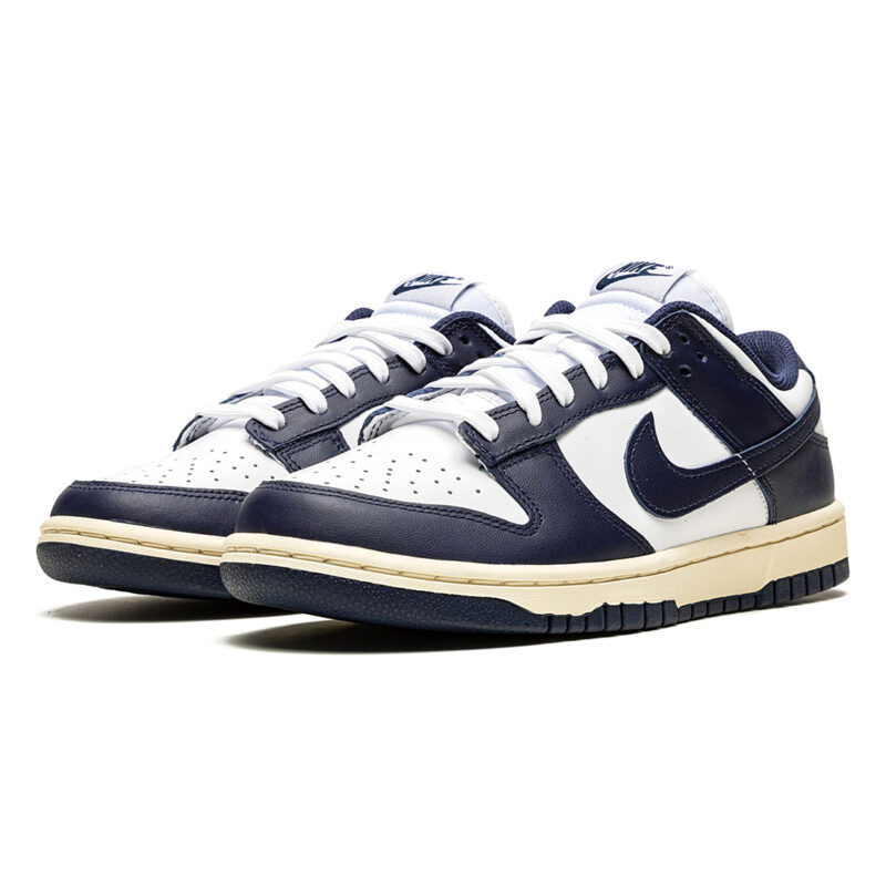 Nike Dunk Low Vintage Navy - Image 3