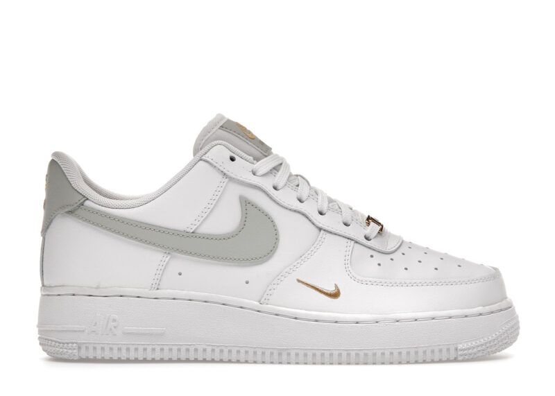 Nike Air Force 1 Low White Grey Gold - Image 2