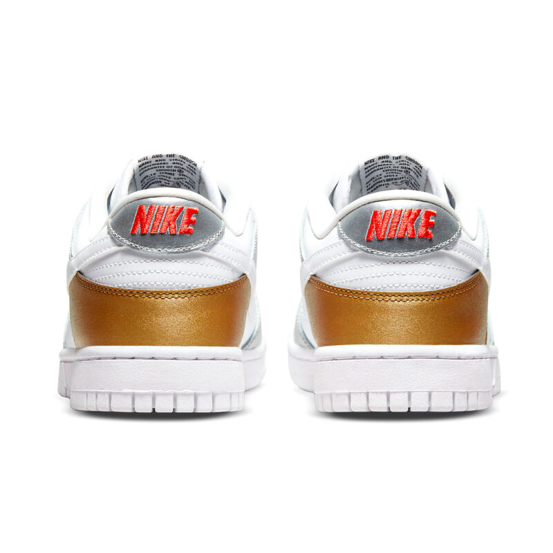 Nike Dunk Low WMNS Gold Silver - Image 5