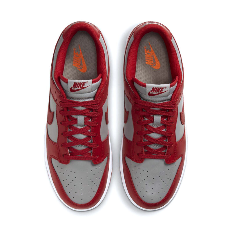 Nike Dunk Low Retro Medium Gray Varsity Red UNLV - Image 4