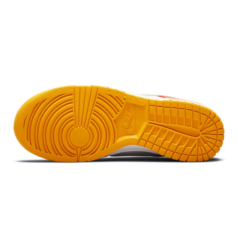 Nike women s Dunk Low Orange University Gold - Image 6